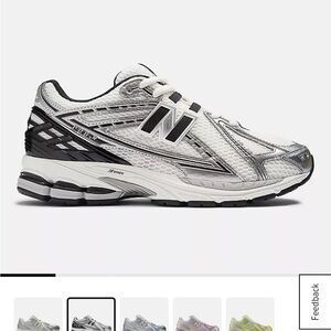 New Balance 1906s White and Black Sneakers- 6.5W/ 4.5M